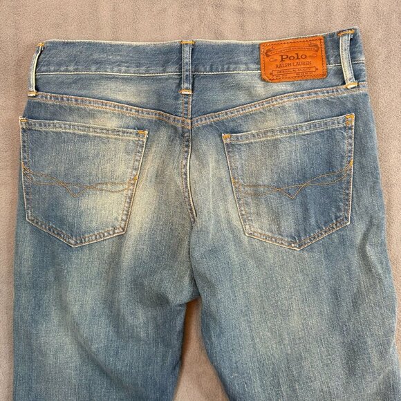 Polo Ralph Lauren Jeans Womens 28\32 Astor Boyfriend Ripped Distressed Denim - Picture 4 of 16